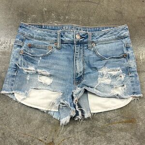 American Eagle Hi-Rise Festival Shorts